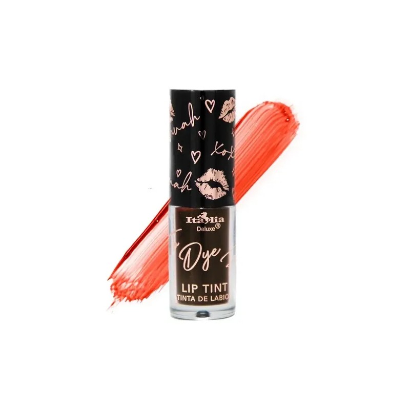 Labial Líquido Italia Deluxe Tinta Para Labios Rojo Larga Duración