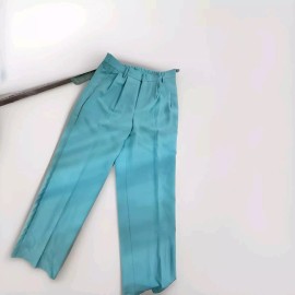 Johnny Wujek Blue Turquoise Dress Pants Size L