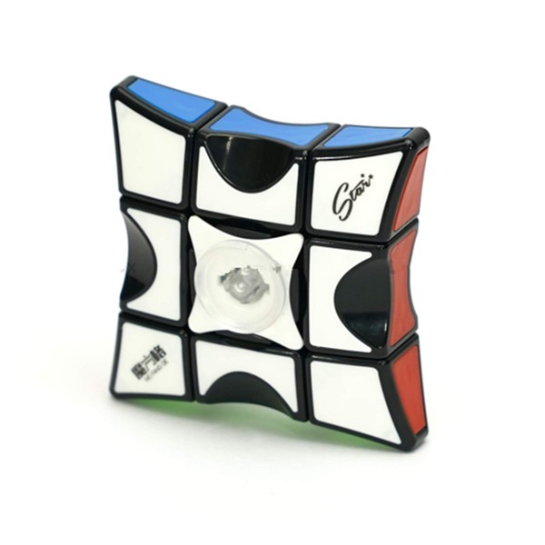 Cuberspeed 1x3x3 Spinner Speed Cube Puzzle (1x3x3 Spinner (Tiled))