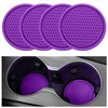 SINGARO Car Cup Coaster, 4PCS Universal Non-Slip Cup Holders Embedded
