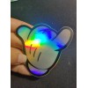 Mickey Mouse Aloha Shaka Holographic Rainbow Shiny Sticker -- Waterproof!