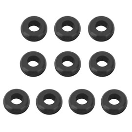 Anillo de Pasacables Airlock de 10 Piezas Accesorios de Herramientas de Fermentación de Cerveza con Tapa de Fermentador, 0.8 Pulgadas