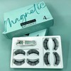 Magnetic Eyelashes, 4 Pairs Reusable Natural Look Eyelash Extensions, Self