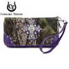 Cowgirl Trendy Camouflage Cross Western Style Studded Handbag Concealed Carry
