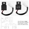Autokemat LED Flasher Relay 2-Pin, 12V Electronic LED Flasher Relay