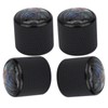 4 Pcs Electric Bass Knob Dome Metal High End Shell