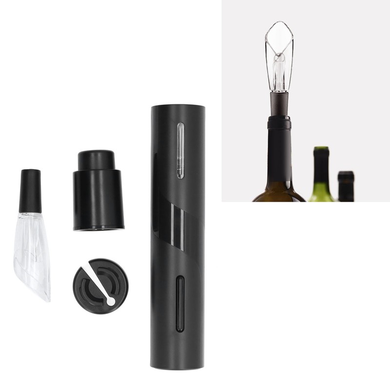 Electric Wine Opener Set Battery Operated Corkscrew Wine Bottle Opener