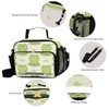 MNSRUU Unisex Cute Frog Insulated Lunch Bag, 11"x4.33"x 9.05", Keeps