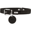 Hunter Aalborg Dog Collar with Durable Soft Cowhide Leather with