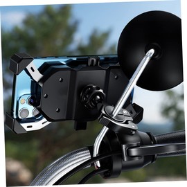 GRIRIW Ergonomic Handle Base Phone Holder 25mm Ball Head Motorbike Handle Balls Mount Base Sturdy Phone Rack for Bike