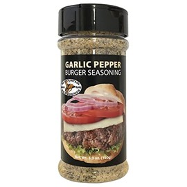 Hi Mountain | Gourmet Burger Seasoning | GARLIC PEPPER BLEND | Perfect Pairing of Two Popular Spices - Garlic and Black Pepper | Ideal Hamburger Seasoning for Grilling Beef, Turkey, Chicken & Venison