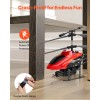 VEVOR RC Helicopter 3.5 Channel Remote Control Aircraft Toy Shooting