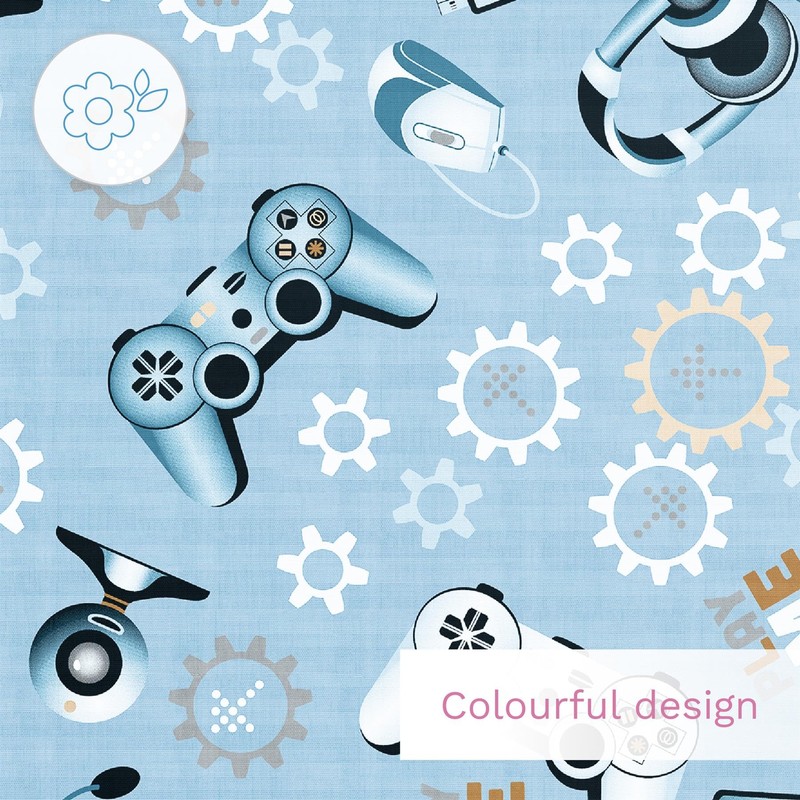 5 Piece Baby Bedding Duvet Pillow with Covers & Jersey