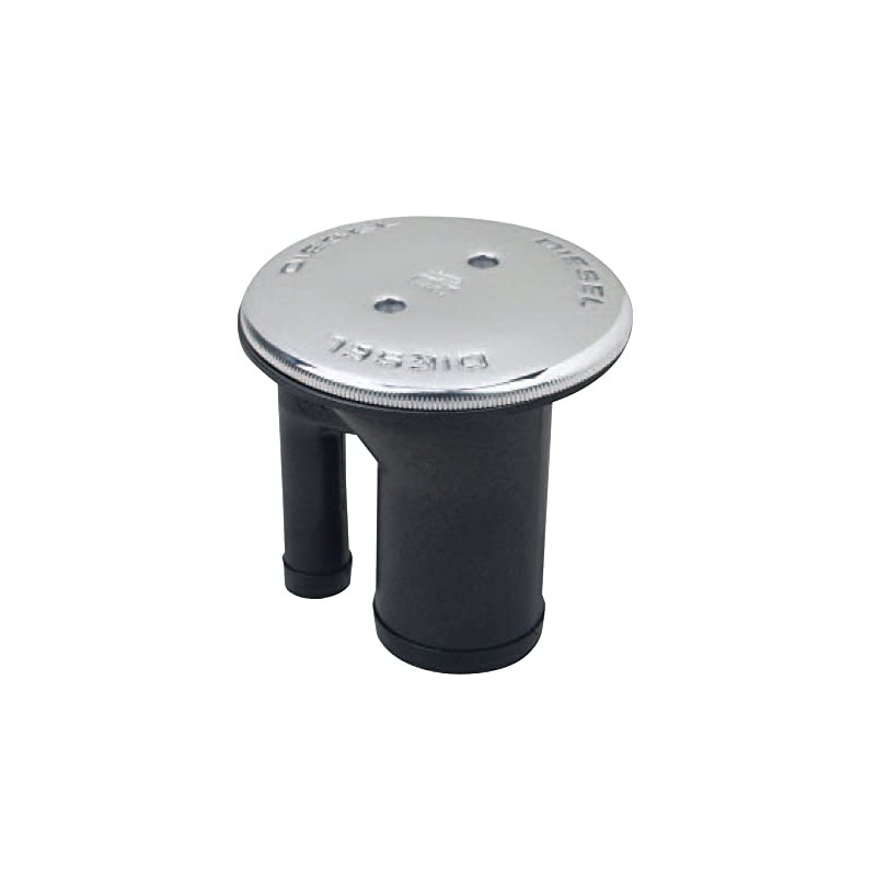 Perko 0541DPGCHR Vented Fill with Straight Neck for 1-1/2" Hose