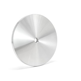 ChilternCasa 6" Aluminum Master Base Lap Plate,9/32" Thickness,1/2" Arbor Backing Plate for Diamond Flat Laps & Grinding Wheel & Abrasive Wheels