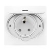 Miratic Hermetic Socket IP44 Schuko - Outdoor Socket Flush-Mounted (White)