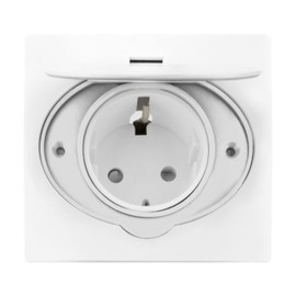 Miratic Hermetic Socket IP44 Schuko - Outdoor Socket Flush-Mounted (White)