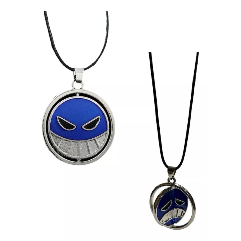 ARTIMATIC Collar Ace D Portgas One Piece Joyería Anime Luffy