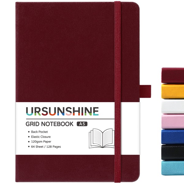 Blank Journal/Notebook - Classic Notebook/Journal with Ribbon Divider, Hardcover with