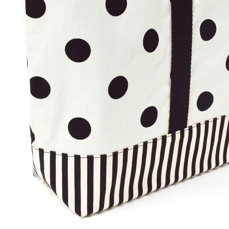 COLORFUL CANDY STYLE N0926300 PolkaDot Gusseted Lesson Bag Polka Dot