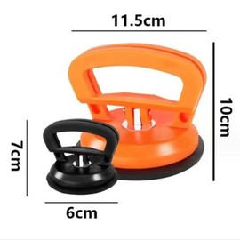 XSAJU Vacuum Lifter, Hanging Suction Cup Set of 3, Strong Suction Board, Dent Repair, One-Touch Suction Cup Type, Maximum Load 55.1 lbs (25 kg), 22.0 lbs (10 kg)