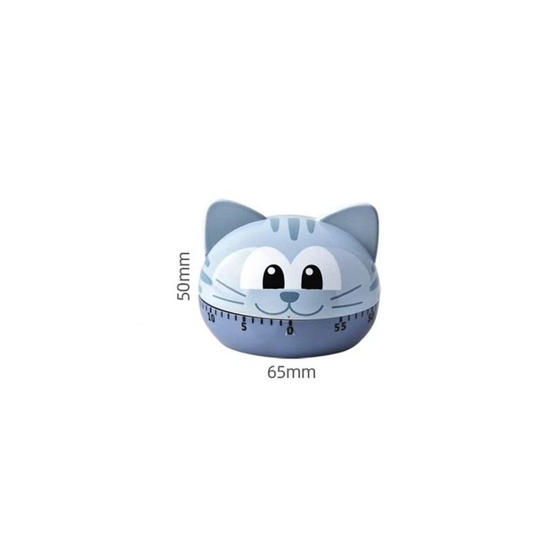 gofidin ABS Animal Cute Mechanical Timer, Wind Up Student Learning