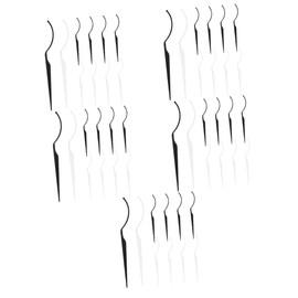 Baluue 50 Pcs False Eyelashes Display Stand False Eyelash Displaying Tool Reusable Eyelash Holder Store Accessory False Eyelashes Holder Acrylic Eyelash Holder Displaying Stick