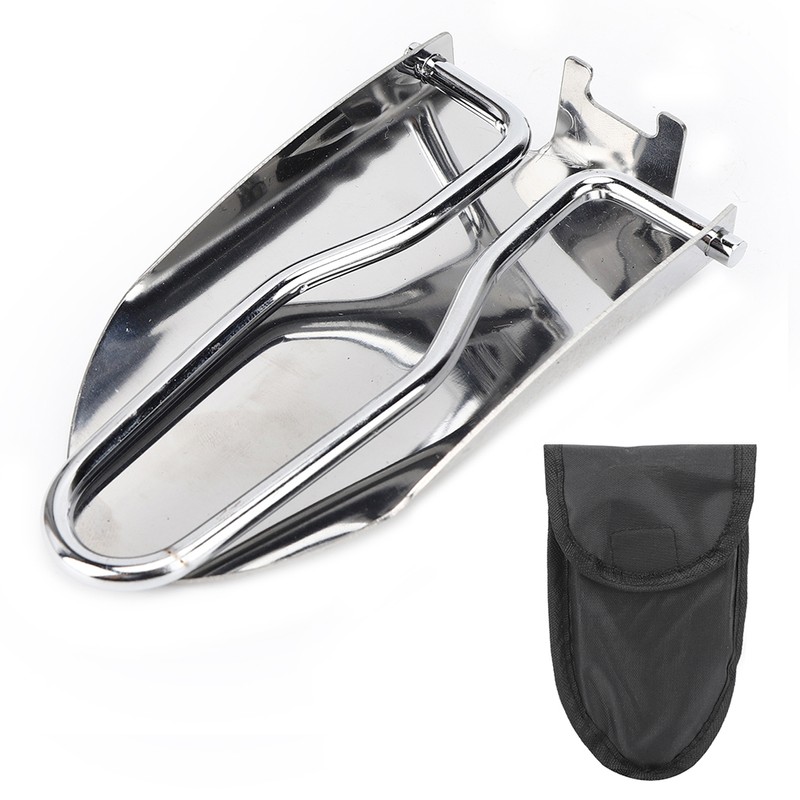 3PCS Mini Hand Shovel Folding Stainless Steel Trowel Portable Camping