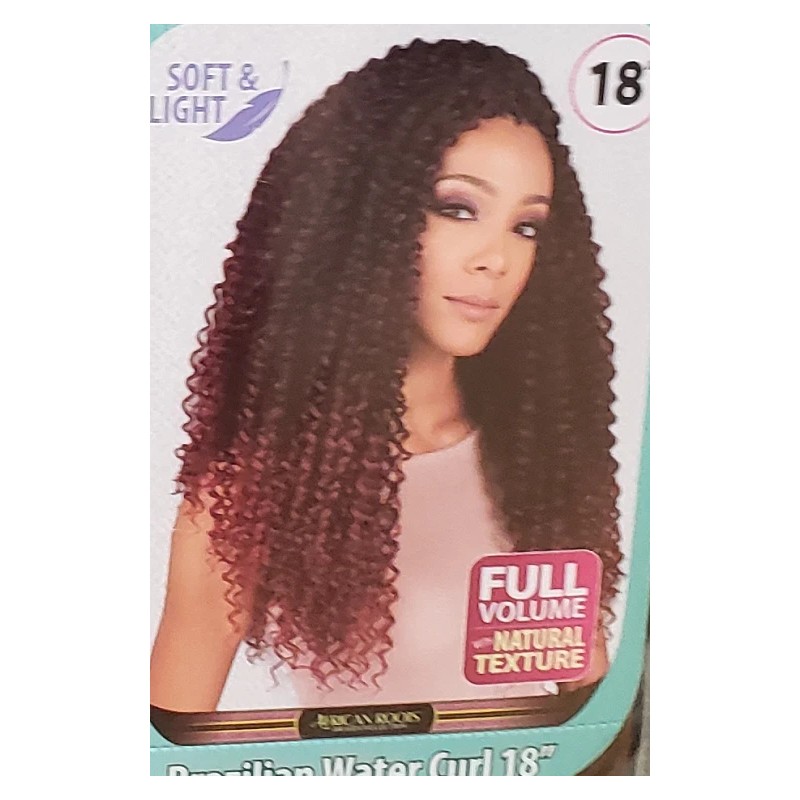 BOBBI BOSS BRAZIOLIAN WATER CURL CROCHET BRAID 18" - 1