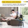 M24 Mini Portable Projector Multifunction 360 Degree Surround Sound Home