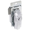 Enclosure Lock, Disc, Dull Chrome