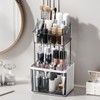 DOADW 3 Tier Makeup Organizer Countertop with Drawer - Bathroom