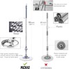 Michao Spin Mop Bucket Deluxe 360 Spinning Floor Cleaning System