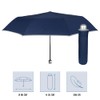 PERLETTI Reflective Umbrella for Men Women - Umbrella Pocket Umbrella