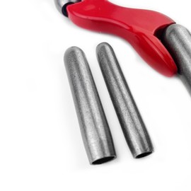 Brave Tools Interchangeable Brick Jointer Steel Barrel Bricklaying Jointer, Brick Jointer Trowel, Hardened Steel Brick Jointer Tool