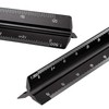 6 Pcs Triangular Ruler Set 12 Inch Engineering Scale Aluminum