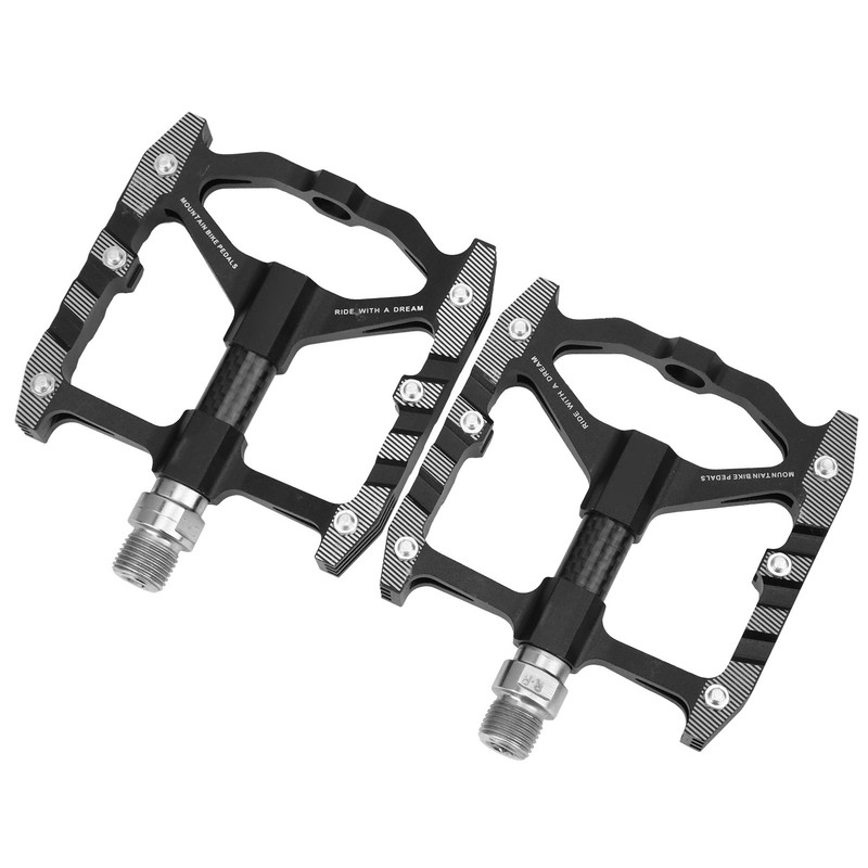 Wheelup Bicycle Pedals Carbon Fiber Aluminum Alloy Bearing Platform AntiSlip