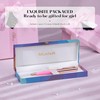 MCNTEIK Luxury Rollerball Pen, With 8mm Brilliant diamond,Vibrant Pink Pen,Attractive
