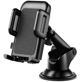 LEEMASING Cell Phone Car Windshield Dashboard Mount Holder Stand 360 Rotation Universal for Car 360 Degree Rotation Universal Suction Mount Stand