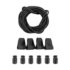 Tasmanian Tiger Bungee Cord Set 7346 Tasmanian Tiger BUNGEE CORD SET (Black 7346.040)