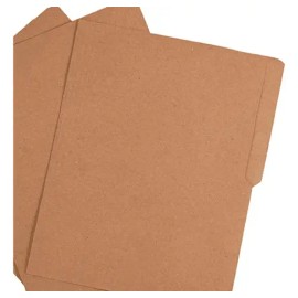 Folder Kraft Tamaño Carta Biodegradable Paquete Con 100 Color Marrón claro Kyma                                                                       