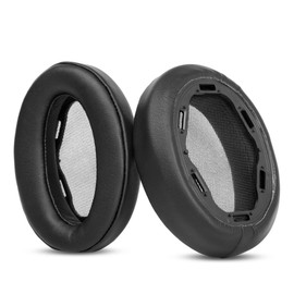 HAIZEEN Ear Pads Compatible with Sony WH-H910N WH H910N Wireless Headphones Ear Pads Replacement Cushion (Protein Leather/Memory Foam)