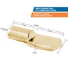100 Pack Rok Hardware Heavy Duty 1/4" (6.35mm) Shelf Pin