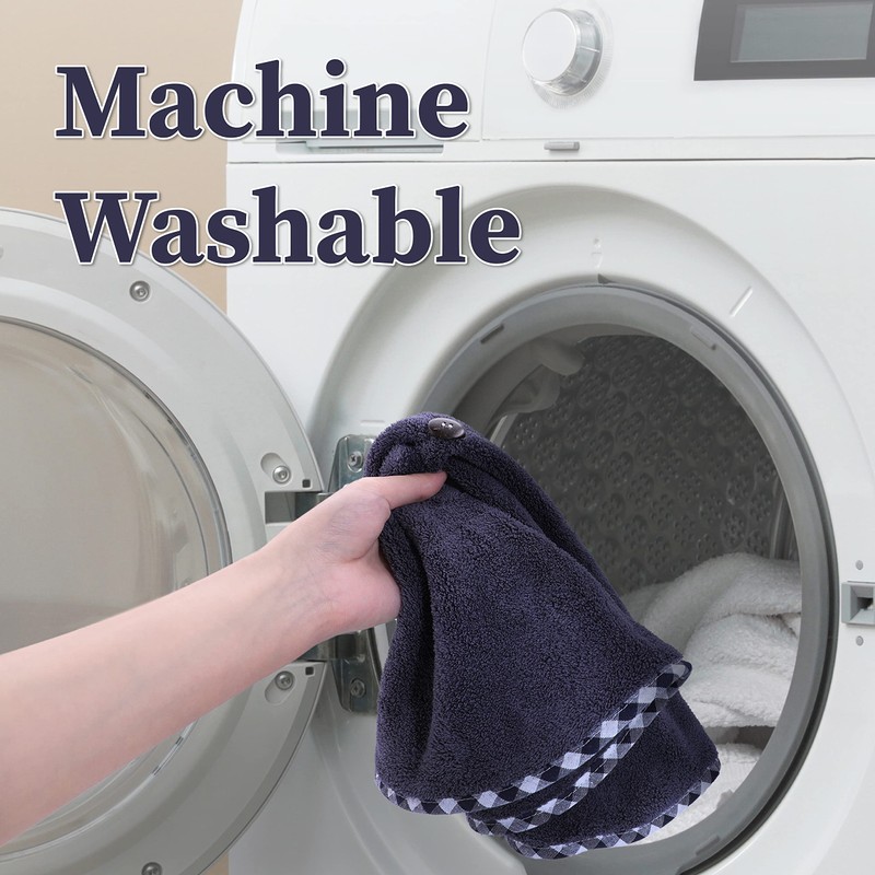 myHomeBody Hand Towels for Bathroom, Kitchen Hand Towels with Hanging