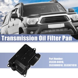 X AUTOHAUX 1 Pcs 35330-04010 353300K010 Transmission Filter Oil Pan Gasket Assembly for Toyota Tacoma 2.7L 3.5 2015-2022