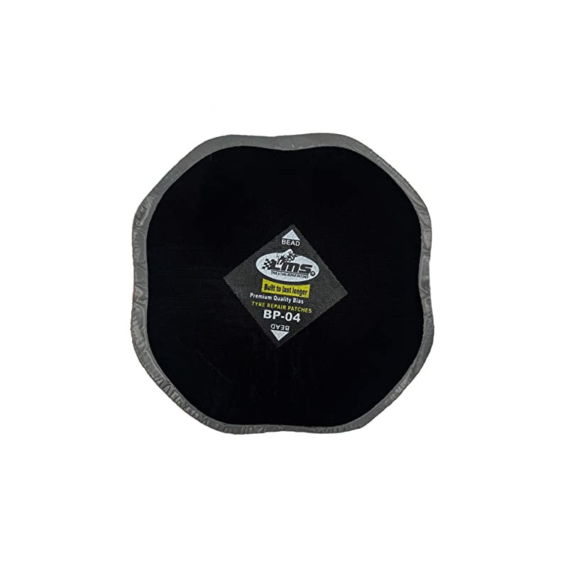LMS Heavy Duty Reinforced Bias Tire Repair Patches BP-04 (5"x5")