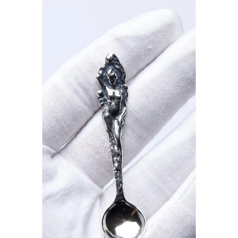 SIlverliza 925 Sterling silver Mini Spoon-Small spoon for baby/Sugar &