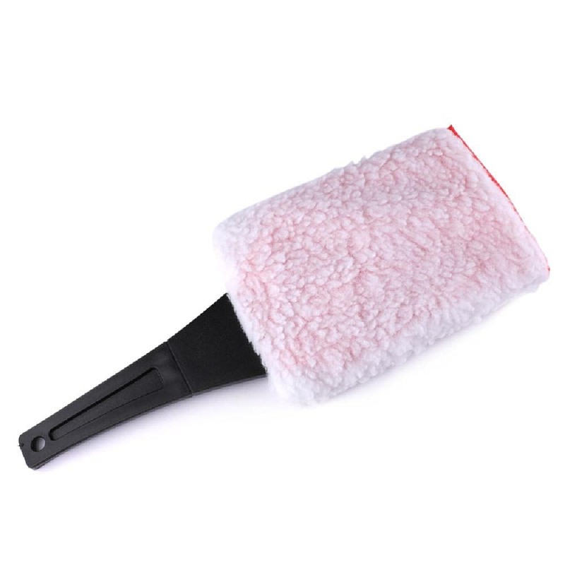 Ice Scraper Mitts for Car Blue/Red Windscreen Scraper with Glove