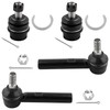 BOXI (Set of 4) Front Lower Ball Joints + Outer