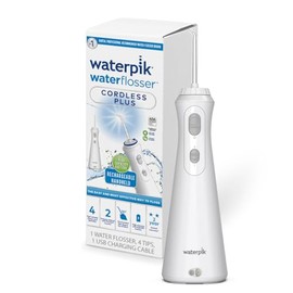 Waterpik Irrigador Bucal - inalambrico - modelo Wp-450, 1 unidad - Limpieza profunda - Diseño ergonómico - Dos niveles de presión.